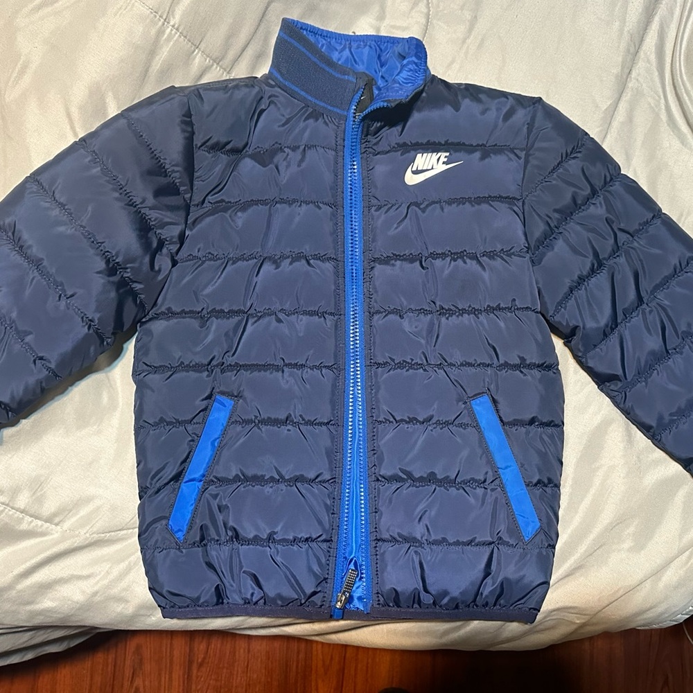 Boys Nike Blue Jacket Size 7